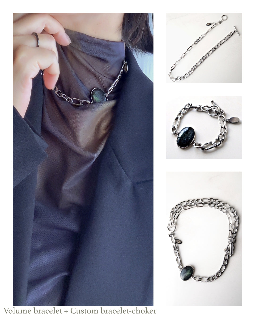 Galaxy Volume Bracelet / Interchangeable / 18【サイズ変更1回無料】