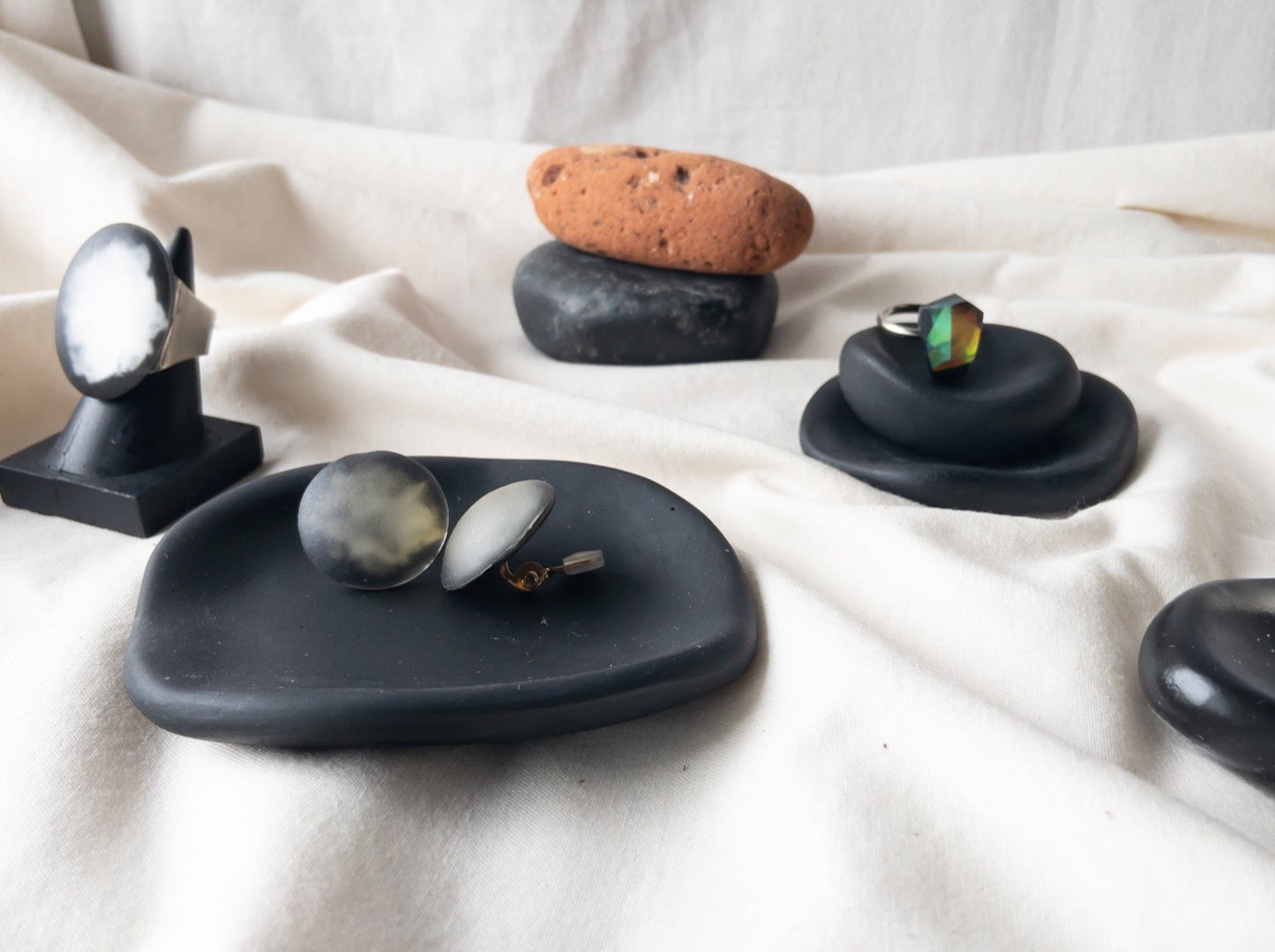 Jewelry Tray / Homeware / ジュエリートレイ / black M