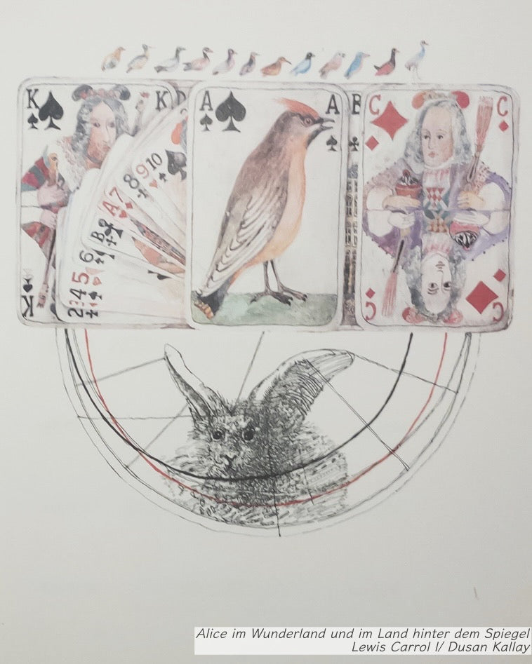 Frames Ring / Fragment / Alice in Wonderland Red 7-a / silver925 / type-A