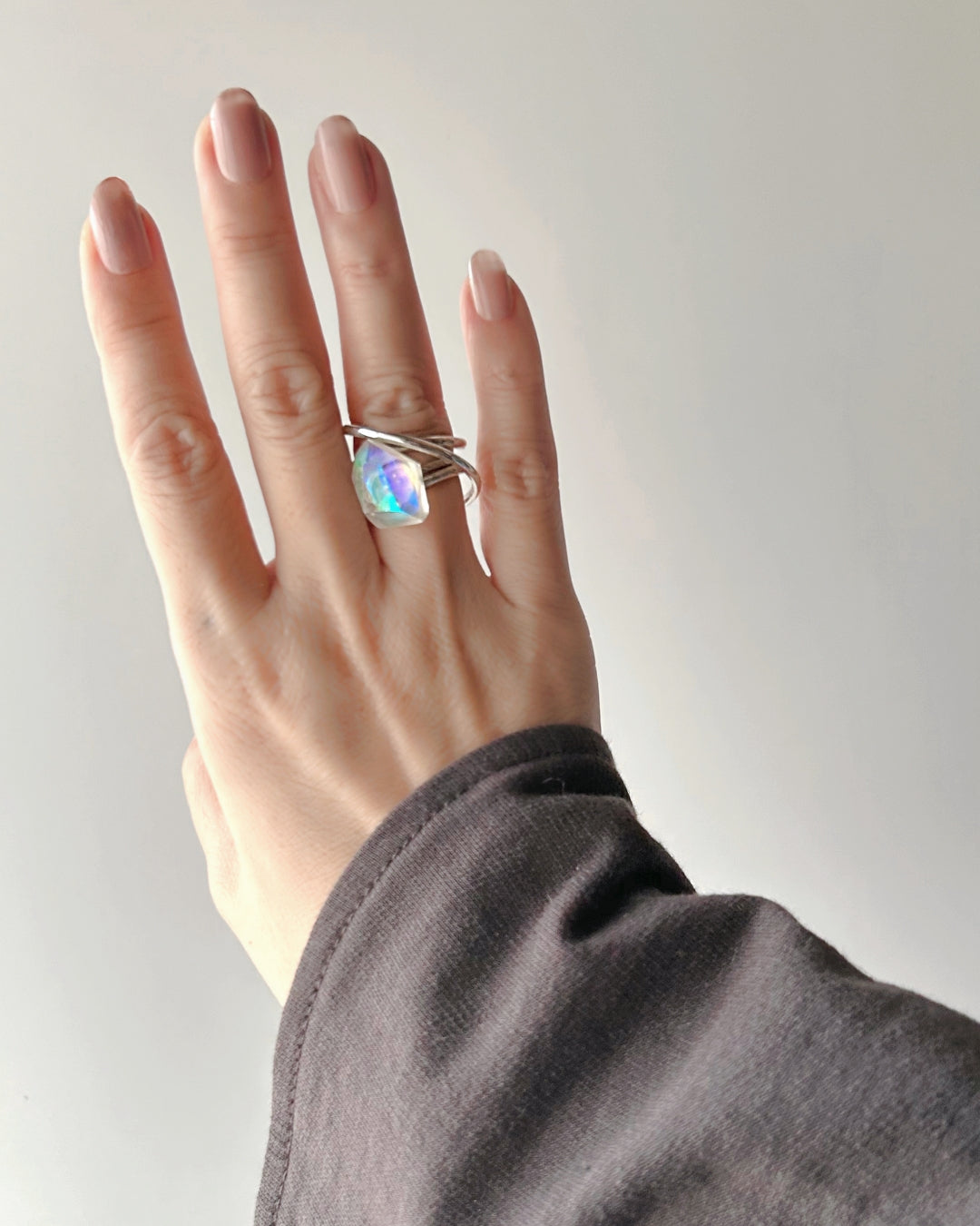 Orbit Triple Line Ring / Interchangeable / silver925 / M