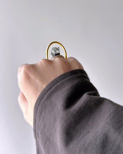 Frames Ring / Fragment / Night On The Galactic Railroad 6-a / silver925 / type-C