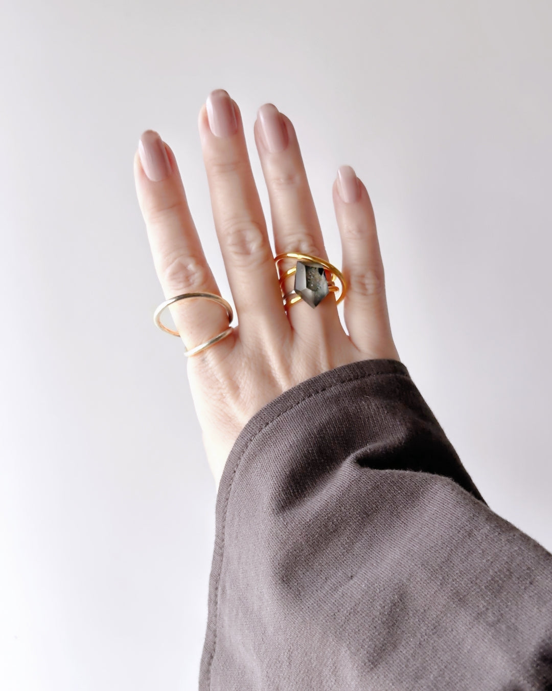 Frames Ring / Fragment / Night On The Galactic Railroad 6-a / silver925 / type-C