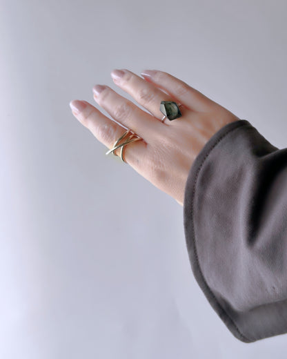 Frames Ring / Fragment / Night On The Galactic Railroad 6-a / silver925 / type-C