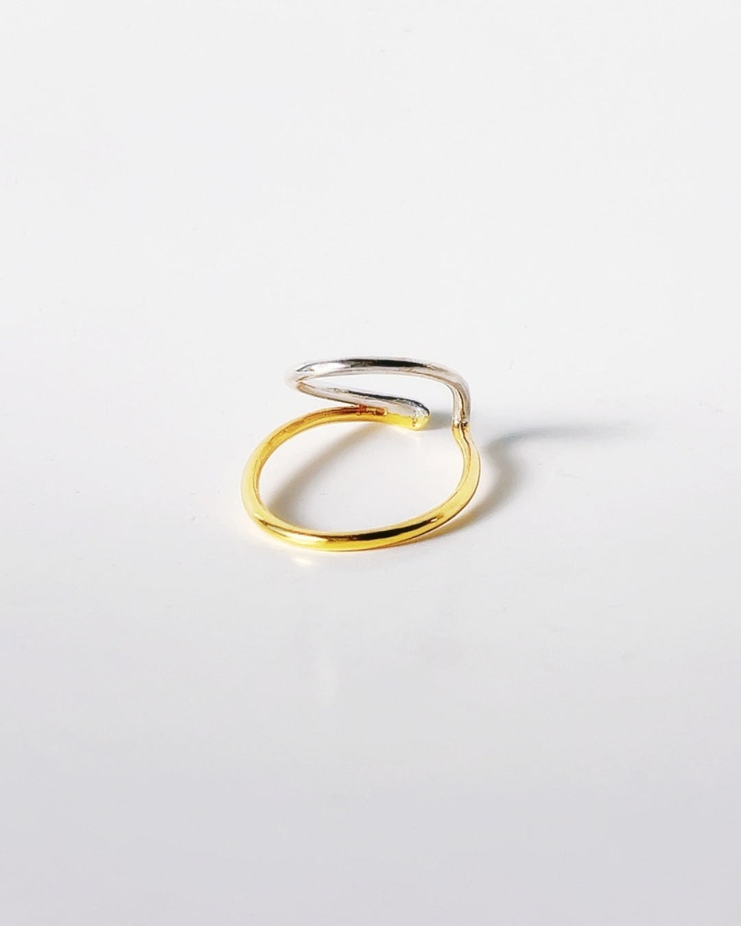 Orbit double line ring, ear cuff /Interchangeable /MIX/silver925