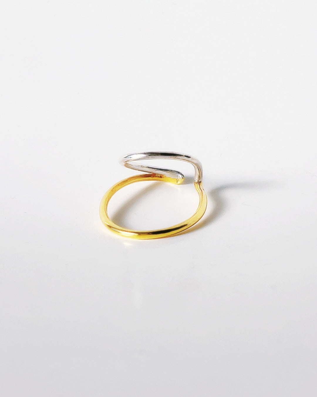 Orbit double line ring, ear cuff /Interchangeable /MIX/silver925