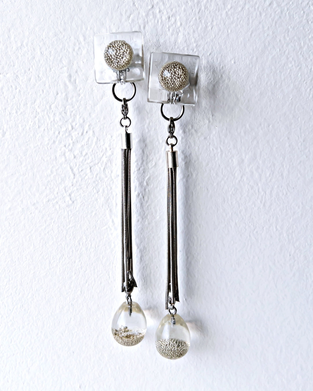 Bugs Eye Mulchway Earrings / Interchangeable / Macro View