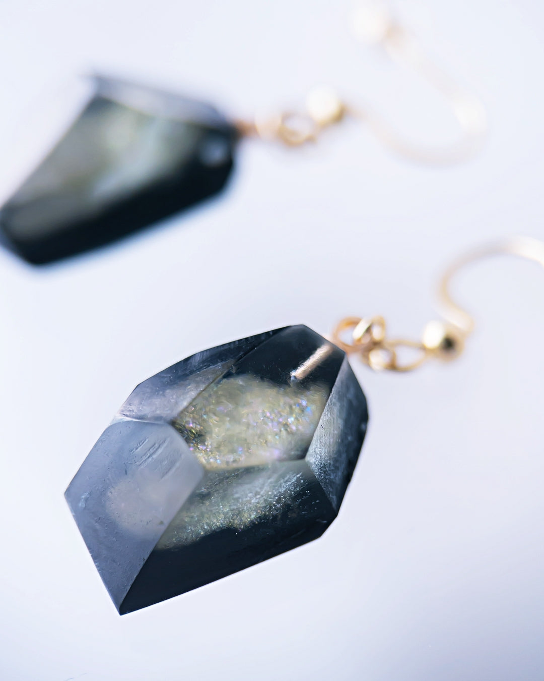 Frames Dangle Earrings/ Fragment / Night On The Galactic Railroad 6-a