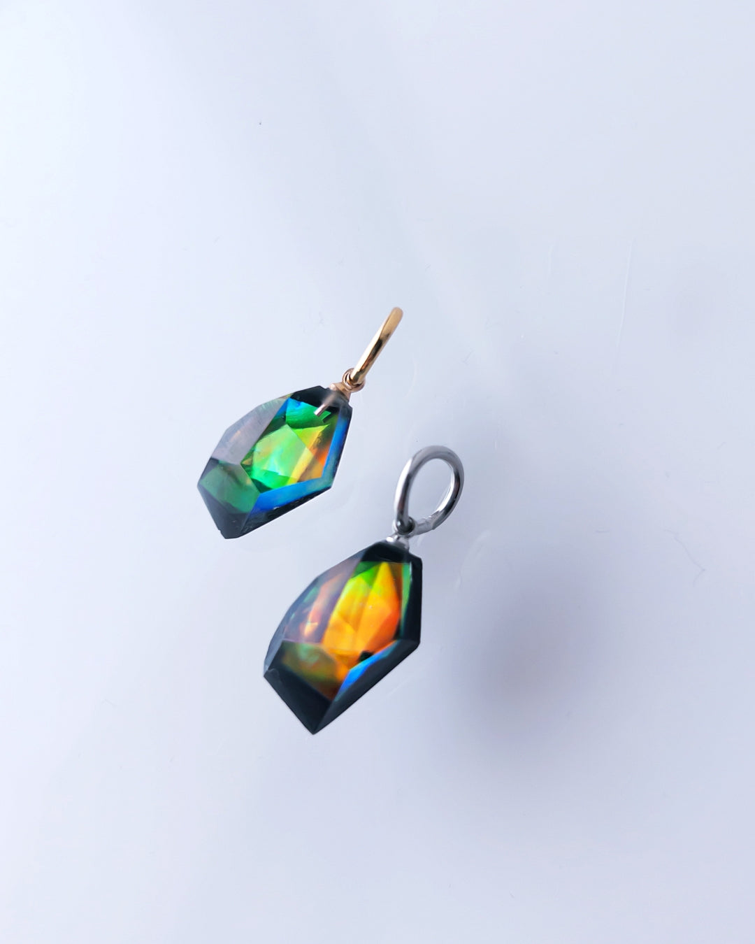 Frames interchangeable charm / Fragment / Interchangeable / Floating Prism 1-c