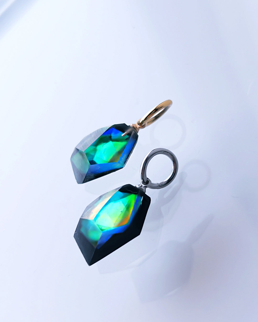 Frames interchangeable charm / Fragment / Interchangeable / Floating Prism 1-c