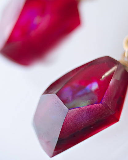 Frames interchangeable charm / Fragment / Interchangeable / Alice in Wonderland_frost red 7-a