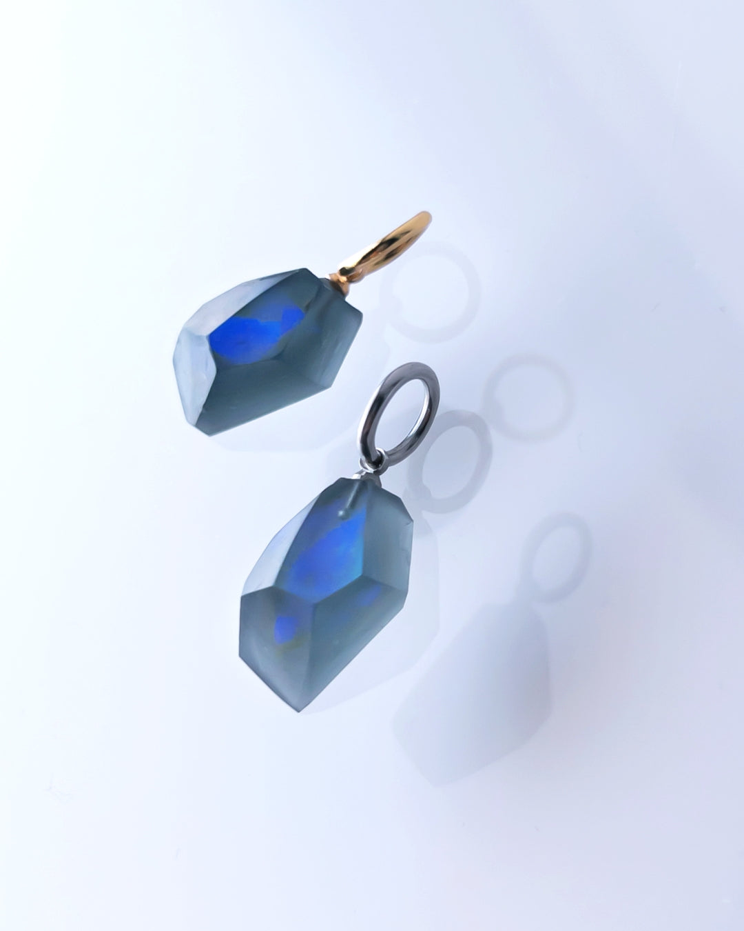 Frames interchangeable charm / Fragment / Interchangeable / Alice in Wonderland_frost bluegray 7-c