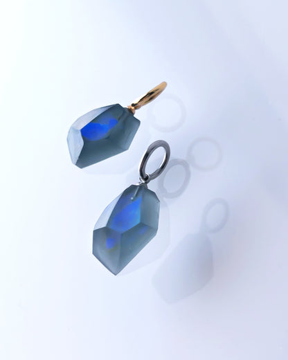 Frames interchangeable charm / Fragment / Interchangeable / Alice in Wonderland_frost bluegray 7-c