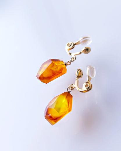Frames Dangle Earrings / Fragment / Gem Fire