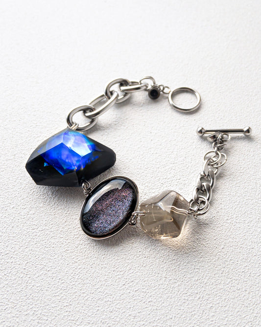 Galaxy volume bracelet / Interchangeable /着せ替え/ 17【サイズ変更１回無料】