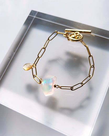 Frames Bracelet / Fragment / Interchangeable / Hydrangea Dreamscape-Faded Mirage Frost【長さ変更１回無料】