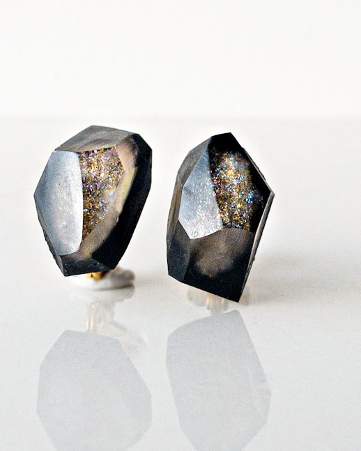 Frames earrings /crystals/ Night on the Galactic Railroad 6-a