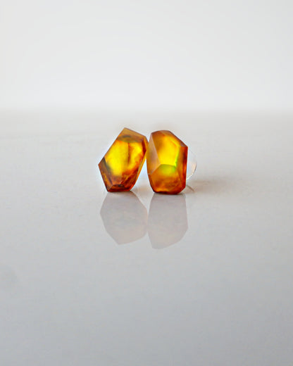 Frames earrings/crystals/gem fire 4-b