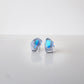 Frames earrings/crystals/Alice in wonderland_frost bluegray 7-c