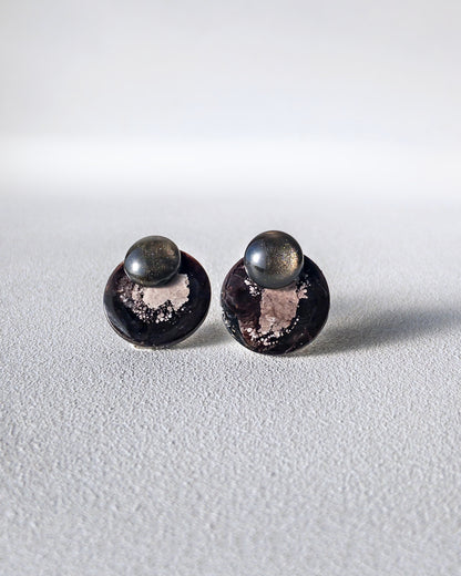 Galaxy / Interchangeable / Moon Phase - ミチカケ / Brown