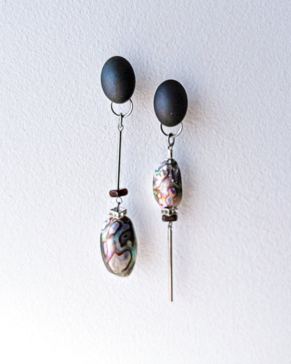 Galaxy 2way earrings /floating/ Interchangeable