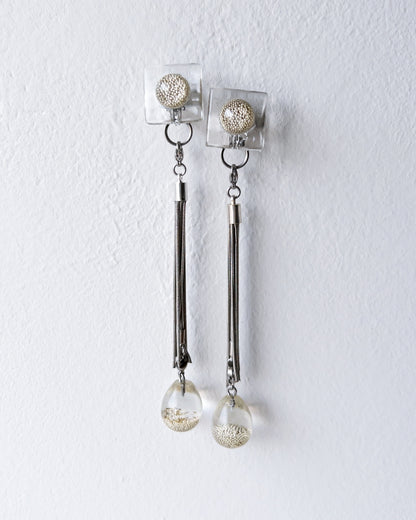 Bugs Eye Mulchway Earrings / Interchangeable / Macro View