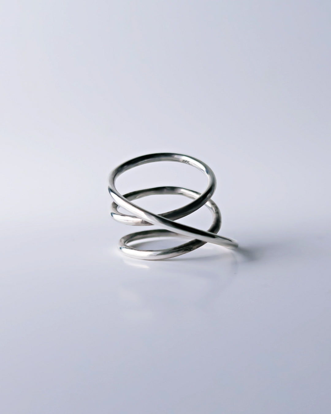 Orbit Triple Line Ring / Interchangeable / silver925 / L