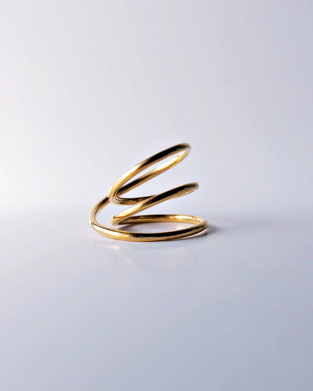 Orbit Triple Line Ring / Interchangeable / 着せ替え / GOLD / silver925 / L