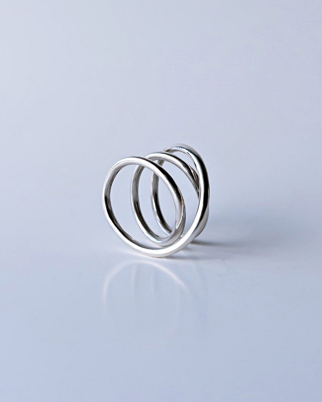 Orbit Triple Line Ring / Interchangeable / silver925 / M