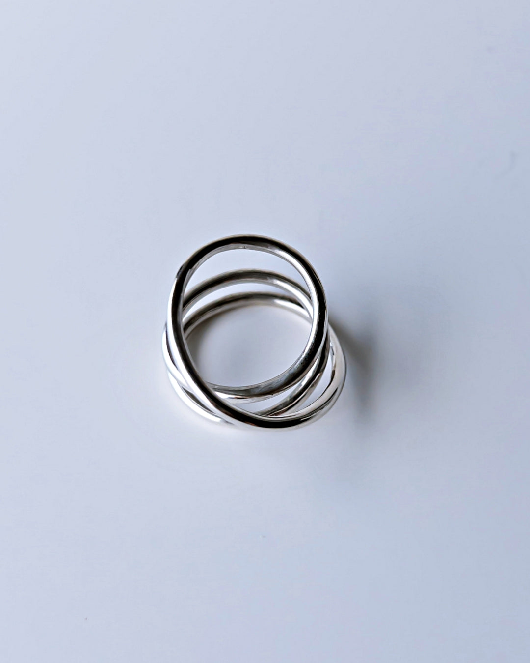 Orbit Triple Line Ring / Interchangeable / silver925 / M