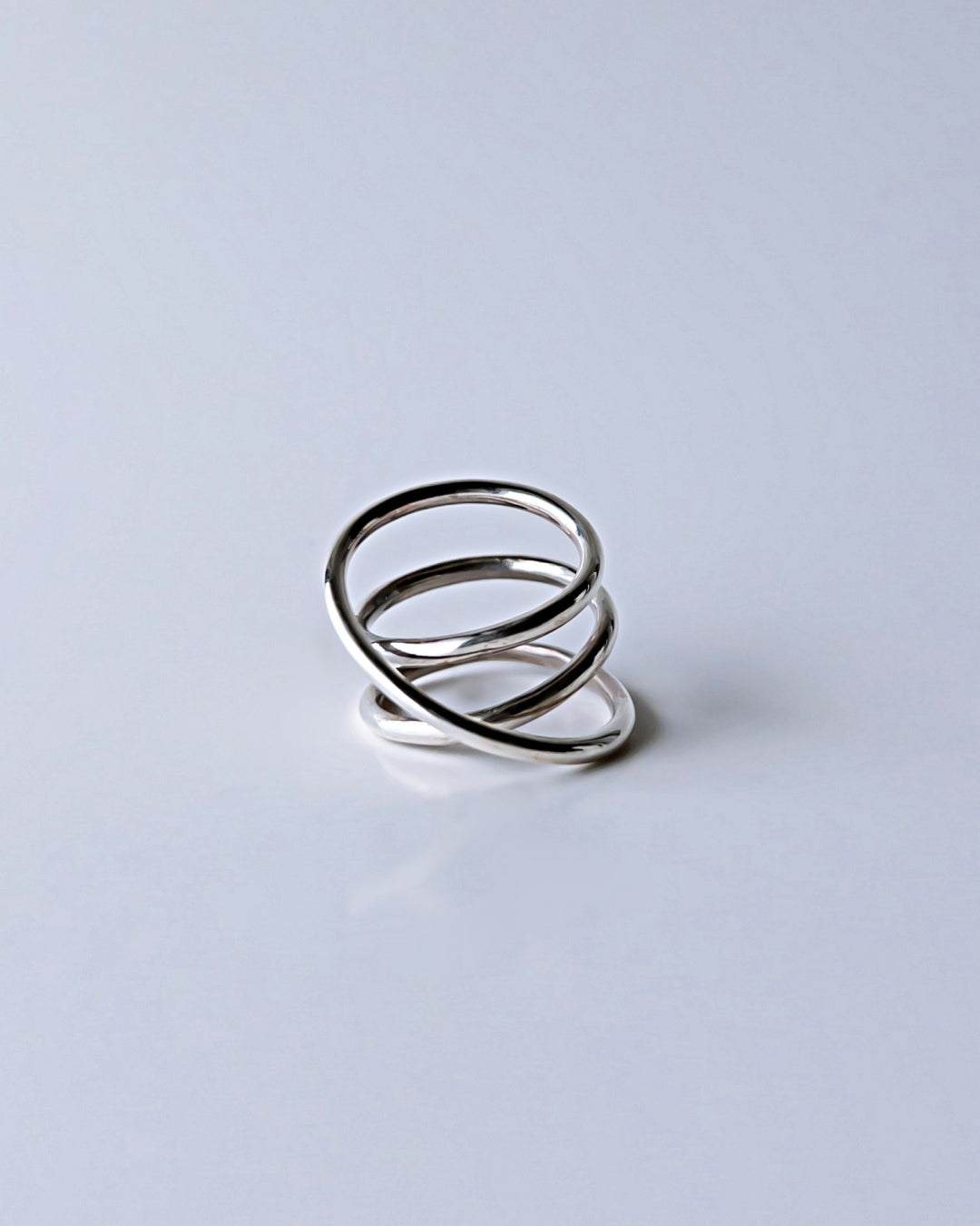 Orbit Triple Line Ring / Interchangeable / silver925 / S