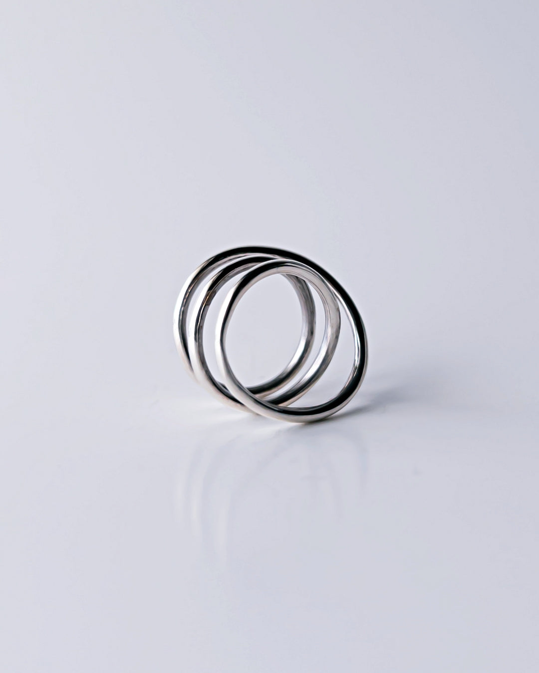 Orbit Triple Line Ring / Interchangeable / silver925 / S