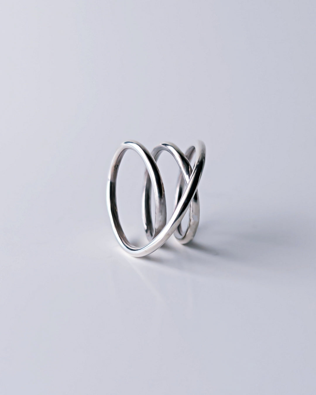Orbit Triple Line Ring / Interchangeable / silver925 / S