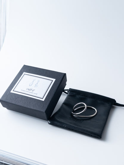 Orbit Triple Line Ring / Interchangeable / GOLD / silver925 / M