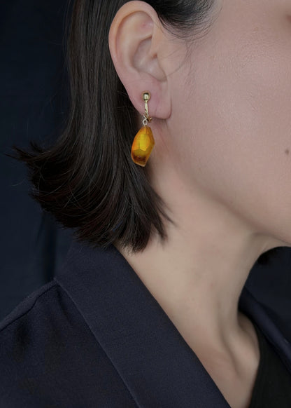 Frames Dangle Earrings / Fragment / Gem Fire