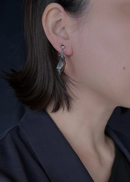 Frames Dangle Earrings/ Fragment / Night On The Galactic Railroad 6-a