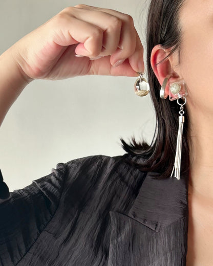 Bugs Eye Mulchway Earrings / Interchangeable / Macro View