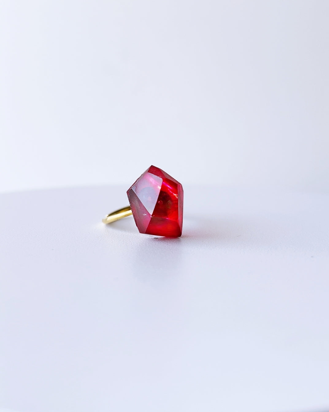 Frames Ring / Fragment / Alice in Wonderland Red 7-a / silver925 / type-C