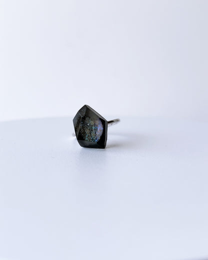 Frames Ring / Fragment / Night On The Galactic Railroad 6-a / silver925 / type-C