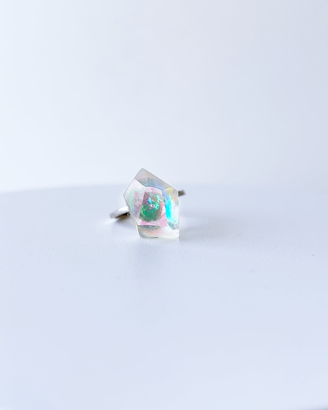 Frames Ring / Fragment / Alice in Wonderland_Frost Clear 7-b / silver925 / type-C