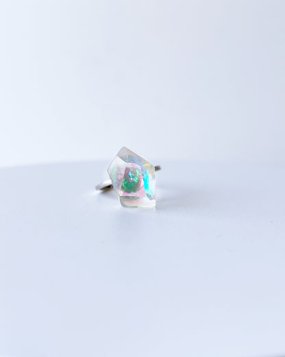 Frames Ring / Fragment / Alice in Wonderland_Frost Clear 7-b / silver925 / type-C