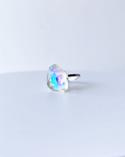 Frames Ring / Fragment / Alice in Wonderland_Frost Clear 7-b / silver925 / type-C