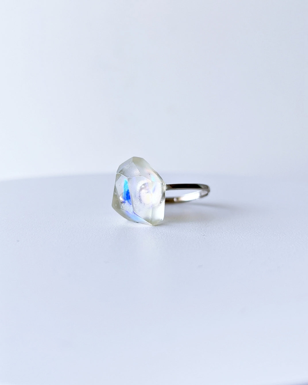 Frames Ring / Fragment / Alice in Wonderland_Frost Clear 7-b / silver925 / type-C