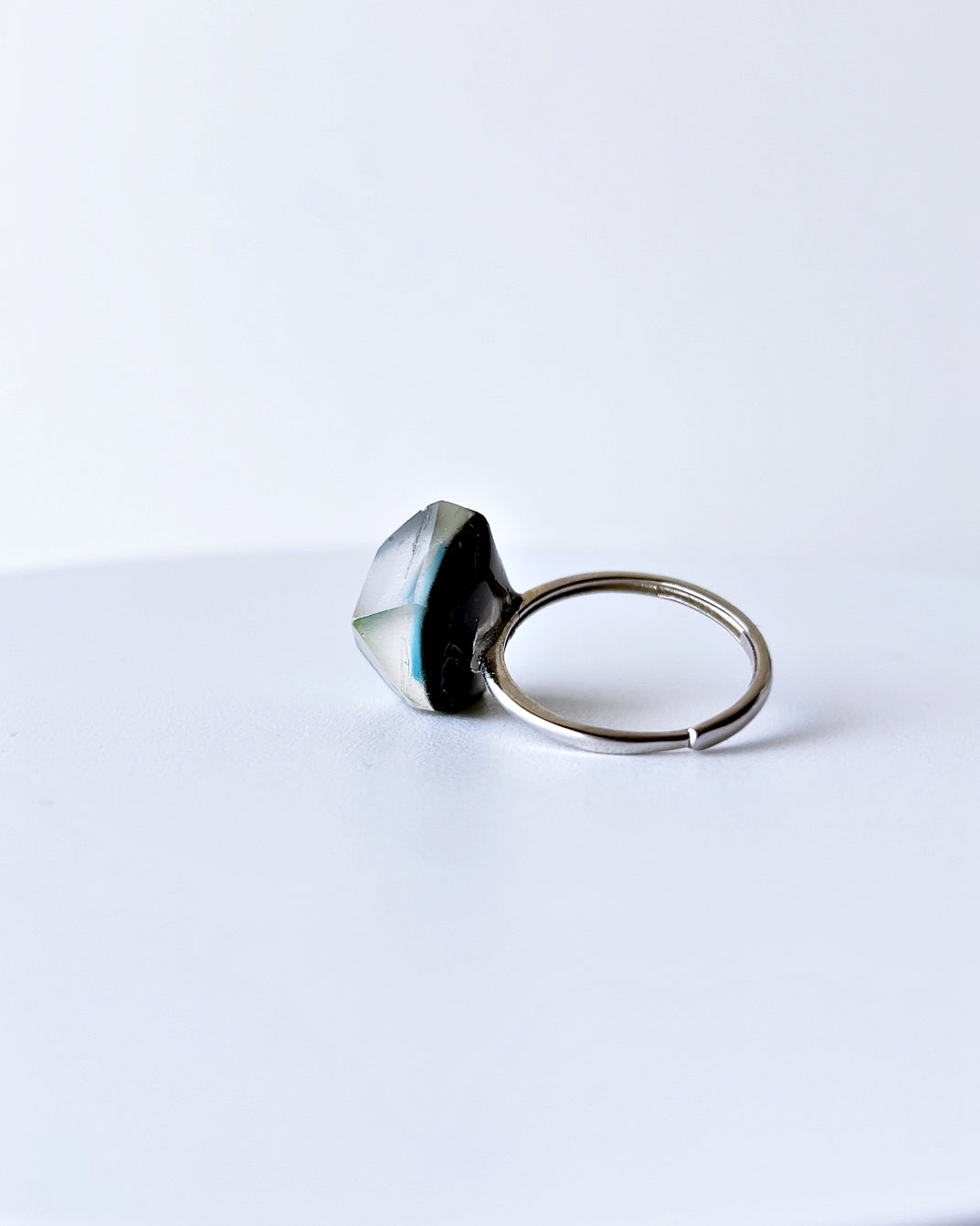 Frames Ring / Fragment / Floating Prism 1-c / silver925 / type-C