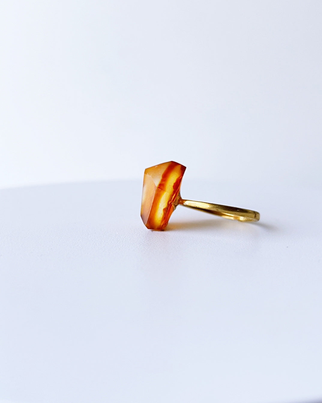 Frames Ring / Fragment / Gem Fire 4-b / silver925 / type-C