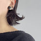 Custom earrings Interchangeable /new moon
