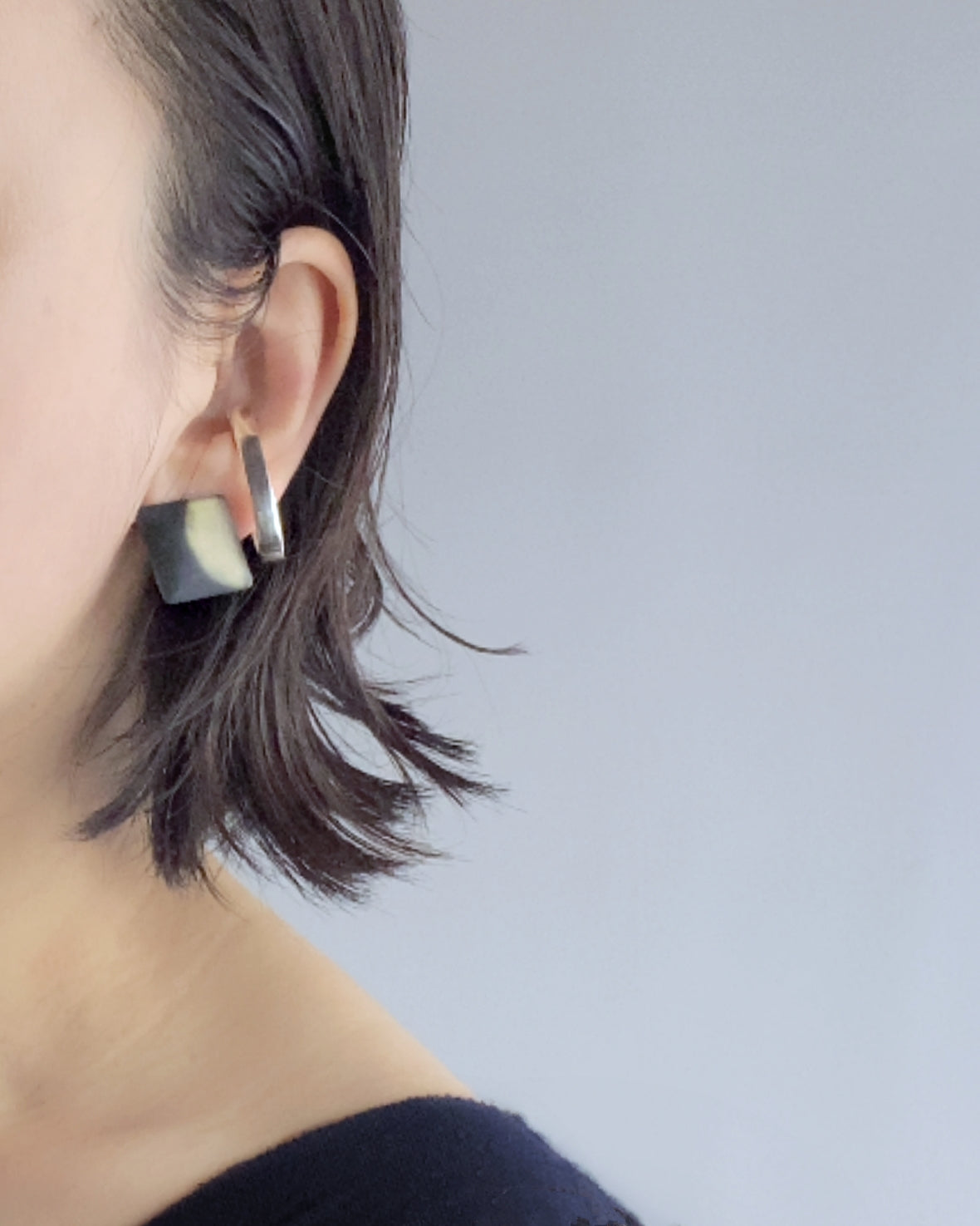 Custom earrings Interchangeable /Moon phase/0-15, 15-0