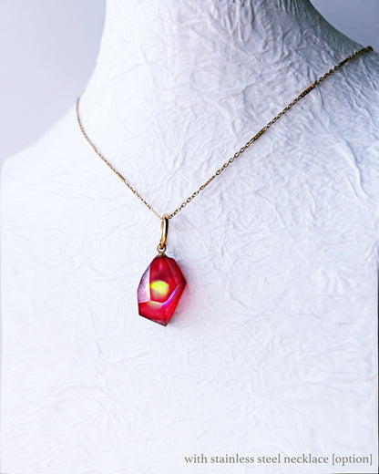 Frames interchangeable charm / Fragment / Interchangeable / Alice in Wonderland_frost red 7-a