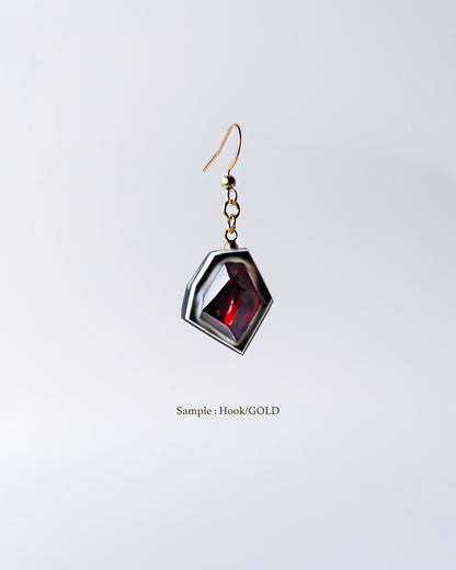 「空想石」Custom order / limited / Red prism SS, S