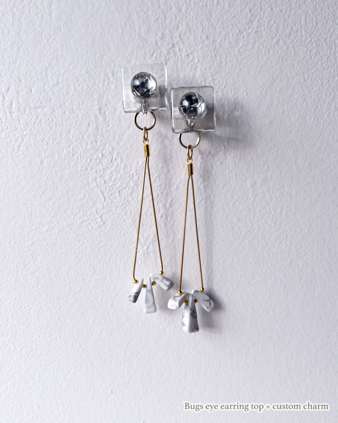 Custom Charms / Interchangeable / 着せ替えチャーム / Long White