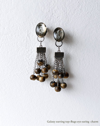 Bugs Eye 2way Earrings / Interchangeable / Macro View